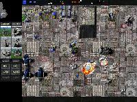 Heated battle on a Core metal world.